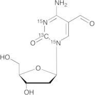 2'-Deoxy-5-formyl-cytidine-1,3-15N2,2-13C