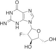 9-(2'-Deoxy-2'-fluoro-b-D-arabinofuranosyl)guanine