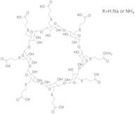 6-Deoxy-6-(2-((methylcarboxy)ethyl)thio)-heptakis(6-deoxy-6-(2-carboxyethyl)thio)-Gamma-cyclodextr…