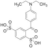 2-(4-(Diethylamino)benzoyl)benzene-1,4-disulfonic Acid