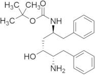 1,1-Dimethylethyl N-[(1S,3R,4S)-4-Amino-3-hydroxy-5-phenyl-1-(phenylmethyl)pentyl]carbamate