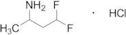 4,4-Difluorobutan-2-amine Hydrochloride