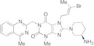 N-Des-(2-butyn-1-yl)-N-(3-bromo-2-buten-1-yl) Linagliptin (E/Z Mixture)