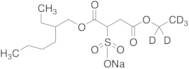 4-Des-((2-ethylhexyl)oxy) 4-Ethoxy Docusate Sodium-d5