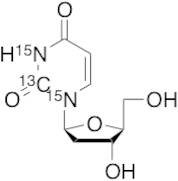 2'-Deoxy-L-uridine-13C,15N2