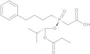 Des(4-cyclohexyl-L-proline) Fosinopril Acetic Acid