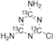 Desethyldesisopropyl Atrazine-13C3