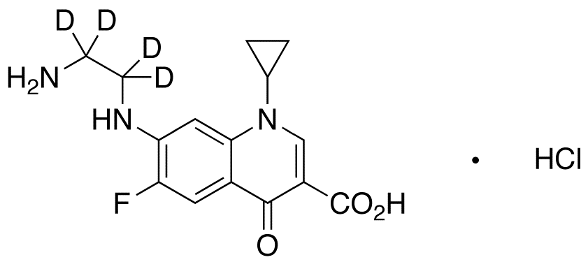 Desethylene Ciprofloxacin-d4, Hydrochloride