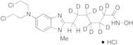 2-Desbutylcarboxy-2-(N-hydroxyheptanamino) Bendamustine Hydrochloride-D10