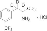 Desethyl Fenfluramine-d6 Hydrochloride