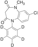 7-Deschloro-8-chloro Clobazam-d5