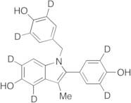Des(1-azepanyl)ethyl Bazedoxifene-d6