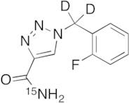 6-Desfluoro Rufinamide-d2, 15N1