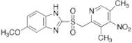 4-Desmethoxy-4-nitro Omeprazole Sulfone