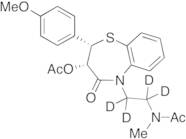 N-Desmethyl-N-acetyl Diltiazem-d4