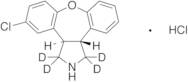 N-Desmethyl Asenapine-d4 Hydrochloride