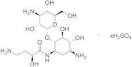 6-O-Des(6-Amino-a-D-gluocopyranosyl) Amikacin Sulfate (contains up to 15% 3-isomer)