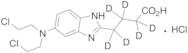 Desmethyl Bendamustine-D6 Hydrochloride
