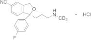 (S)-N-Desmethyl Citalopram Hydrochloride-d3