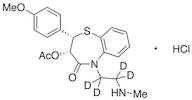 N-Desmethyl Diltiazem-d4 Hydrochloride