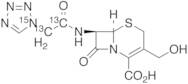 Des[(5-methyl-1,3,4-thiadiazol-2-yl)thio] Cefazolin-3-methanol-13C2,15N