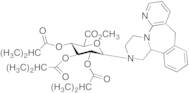Desmethyl Mirtazapine N-(Methyl 2,3,4-Tri-O-isobutyryl-D-glucopyranuronate)