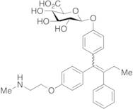 N-Desmethyl-4-hydroxy Tamoxifen β-D-Glucuronide (E/Z Mixture)