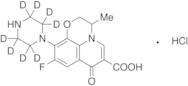 Desmethyl Ofloxacin-d8 Hydrochloride