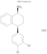 rac-cis-N-Desmethyl Sertraline Hydrochloride
