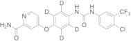 N-Desmethyl Sorafenib-d4