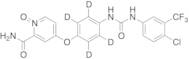 N-Desmethyl Sorafenib (Pyridine)-N-oxide-d4