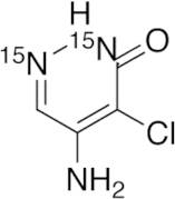Desphenyl Chloridazon-15N2