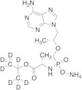 Desphenyl Tenofovir Alafenamide-d7 Ammonium Salt