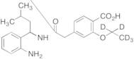 rac-2-Despiperidyl-2-amino Repaglinide-d5