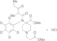N’-Despropionyl-N’-2-methyl-3-oxo-pentanoyl Remifentanil Hydrochloride-d5