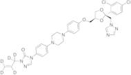 Des-(2-butyl) N-Allyl Itraconazole-D5