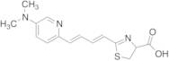 2-((1E,3E)-4-(5-(Dimethylamino)pyridin-2-yl)buta-1,3-dien-1-yl)-4,5-dihydrothiazole-4-carboxylic A…