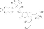 Dibenzyloxy Tezacaftor-D4