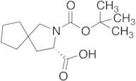 (3S)-2-(1,1-Dimethylethyl) Ester 2-Azaspiro[4.4]nonane-2,3-dicarboxylic Acid