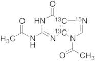N2,9-Diacetylguanine-13C2,15N