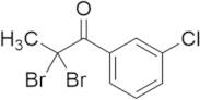 2,2-Dibromo-1-(3-chlorophenyl)propan-1-one