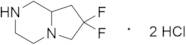7,7-Difluorooctahydropyrrolo[1,2-a]pyrazine Hydrochloride