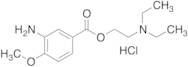 2-(Diethylamino)ethyl 3-Amino-4-methoxybenzoate Hydrochloride