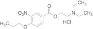 2-(Diethylamino)ethyl 3-Nitro-4-propoxybenzoate Hydrochloride