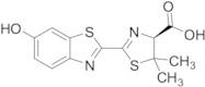 (4S)-4,5-Dihydro-2-(6-hydroxy-2-benzothiazolyl)-5,5-dimethyl-4-thiazolecarboxylic Acid