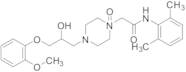 1-(2-((2,6-dimethylphenyl)amino)-2-oxoethyl)-4-(2-hydroxy-3-(2-methoxyphenoxy)propyl)piperazine 1-oxide