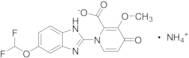 1-(5-(Difluoromethoxy)-1H-benzo[d]imidazol-2-yl)-3-methoxy-4-oxo-1,4-dihydropyridine-2-carboxylic Acid Ammonium Salt