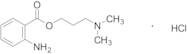 3-(Dimethylamino)propyl 2-Aminobenzoate Hydrochloride