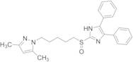 1-[5-[(4,5-Diphenyl-1H-imidazol-2-yl)sulfinyl]pentyl]-3,5-dimethyl-1H-pyrazole