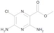 3,5-Diamino-6-chloropyrazine-2-carboxylic Acid Methyl Ester